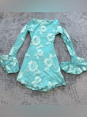 Hello Molly | Dresses | Hello Molly Golden Moon Long Sleeve Mini Dress |  Poshmark